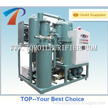 ISO certification vacuum hydraulic oil filters machine remove free and dissolved water,gases and impurities
